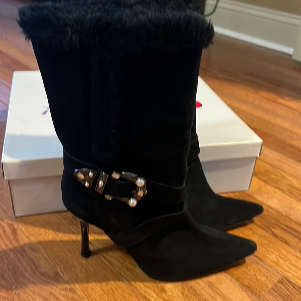 Black booties